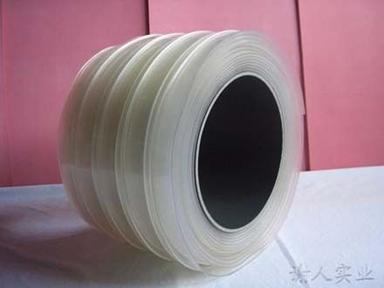 PVC Strip Double Ribbed White