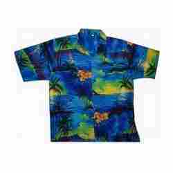 Flower Print Beach Shirts