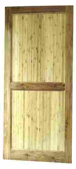 Bamboo Panelled Door