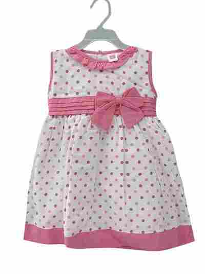Pink Dots Baby Dress