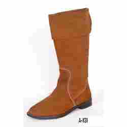 Shineless Ladies Leather Boot