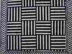 Black & White Printed Bed Sheet