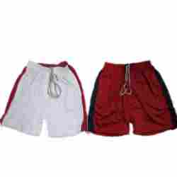 Sport Shorts White & Red