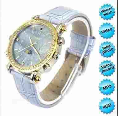 Exquisite Hd Mp3 Watch Camera For Girls Blue Violet 4gb