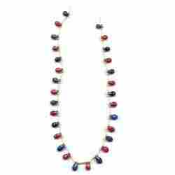 Ruby And Sapphire Stone Beads