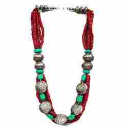 Stylish Designs Glass Beaded Necklace