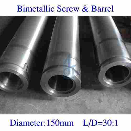 Single Screw Extruder Bimetallic Inner Layer Barrel