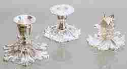 Designer Silver Candle Holders