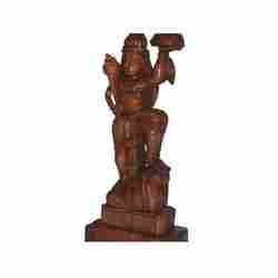 Standing Hanuman Wooden Statues