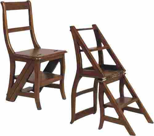 Indian Wooden Ladder Chair