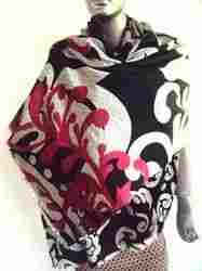 Printed Polyester Viscose Scarves