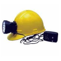 Safety Helmet With Rechargeable Torch