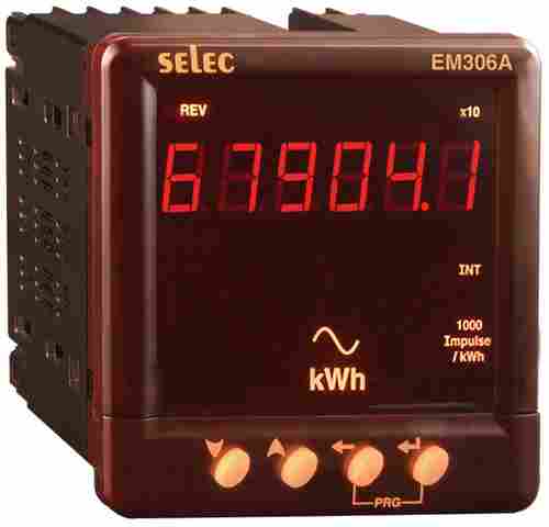 Single Em306a Digital Energy Meter For Industrial 