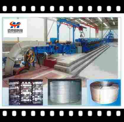 Aluminum Alloy Rod Continuous Casting And Rolling Line