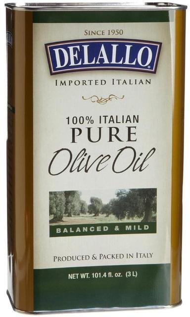 DeLallo Pure Olive Oil (3-Liter Cans)