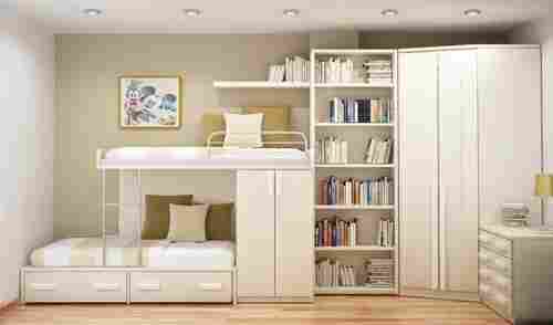 Bed With Book Shelf Designing Service