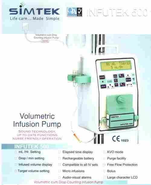 Volumetric Drop Infusion Pump