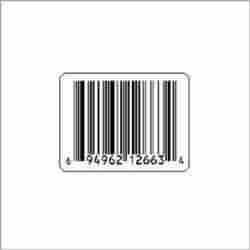 Adhesive Barcode Label