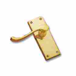 Antique Style Golden Brass Lever Handles