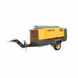 Diesel Driven Screw Air Compressors Xavs-600 On Hire 