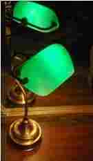 Green Bankers Lamp