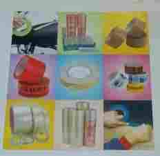 Strogn Plastic Ligthweight Adhesive Tape Rolls For Packaging And Sealing