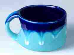 Blue Ceramic Tea Cups