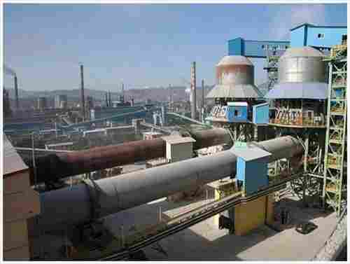 Rotary Kiln With Cement Clinker
