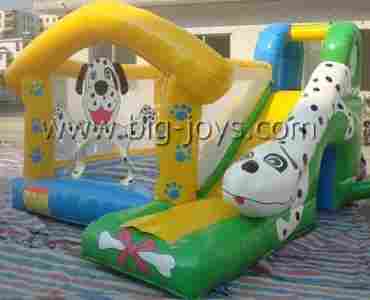 Inflatable Bouncer With Spot Dog Theme