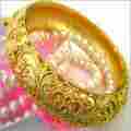 Fashionable Micro Gold Plated Bangle