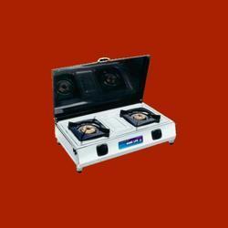 Two Burner Gas Stove With Cover