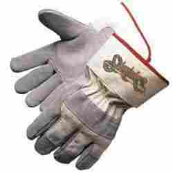 Leather Cum Cotton Gloves