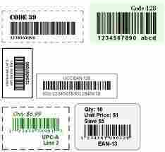 Barcode Stickers 