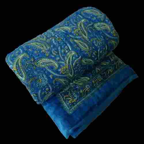 Blue Paisley Rajasthani Quilt