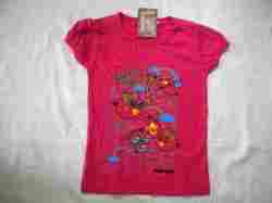 Boy Red Designer T-Shirt