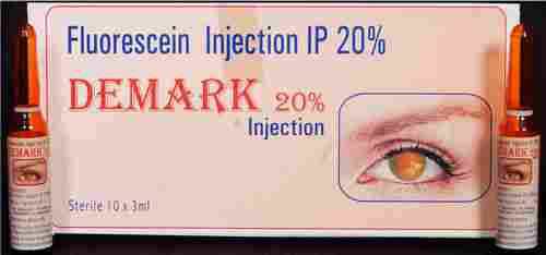 Fluorescein Sodium Demark Injection 20% in 3 ML