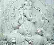 Ganesha Resin Sculpture