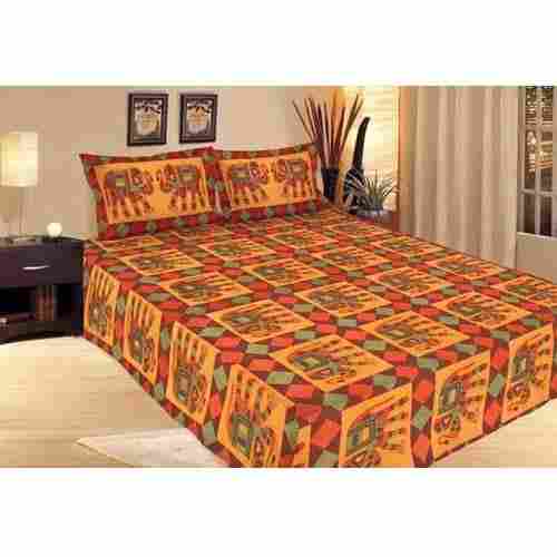 Pure Cotton 3 Piece Double Bed Sheet