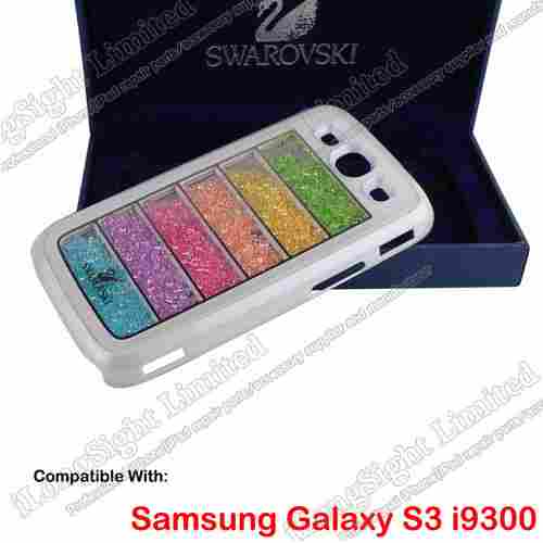 Deluxe Rainbow Swarovski Diamond Phone Cases