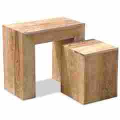 Sheesham Stone Hand-Made Table Cube
