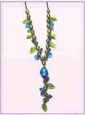 Elegant Glass Beaded Necklace