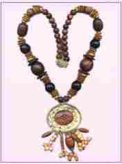 Wood Bead Necklace