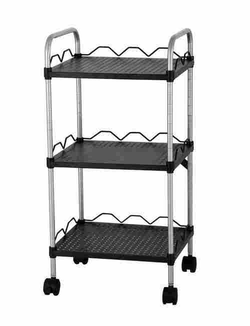 Adjustable Metal Shelf Cart