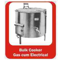 Bulk Cooker Gas Cum Electrical