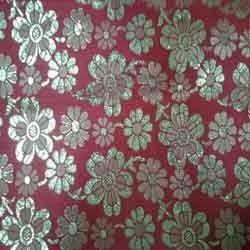 Decorative Shuttle-Woven Silk Shalimar Fabric