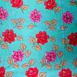 Rose Printed Satin Fabrics