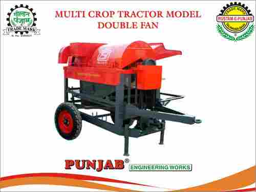 Wheat Thresher (Tractor Model Double Fan)