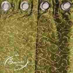 Green Silk Curtains