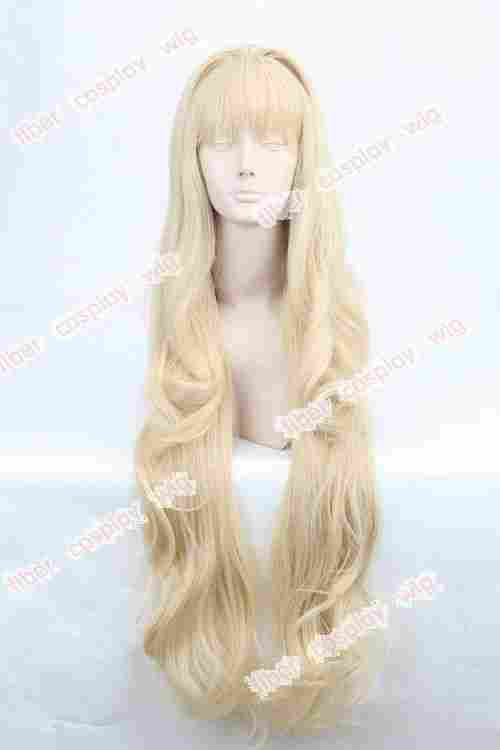 Super Long Golden Blonde Cosplay Wigs