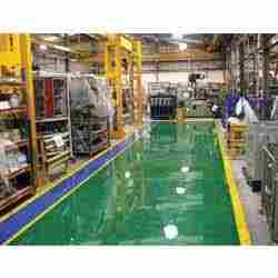 Epoxy Flooring At Electronic Industries